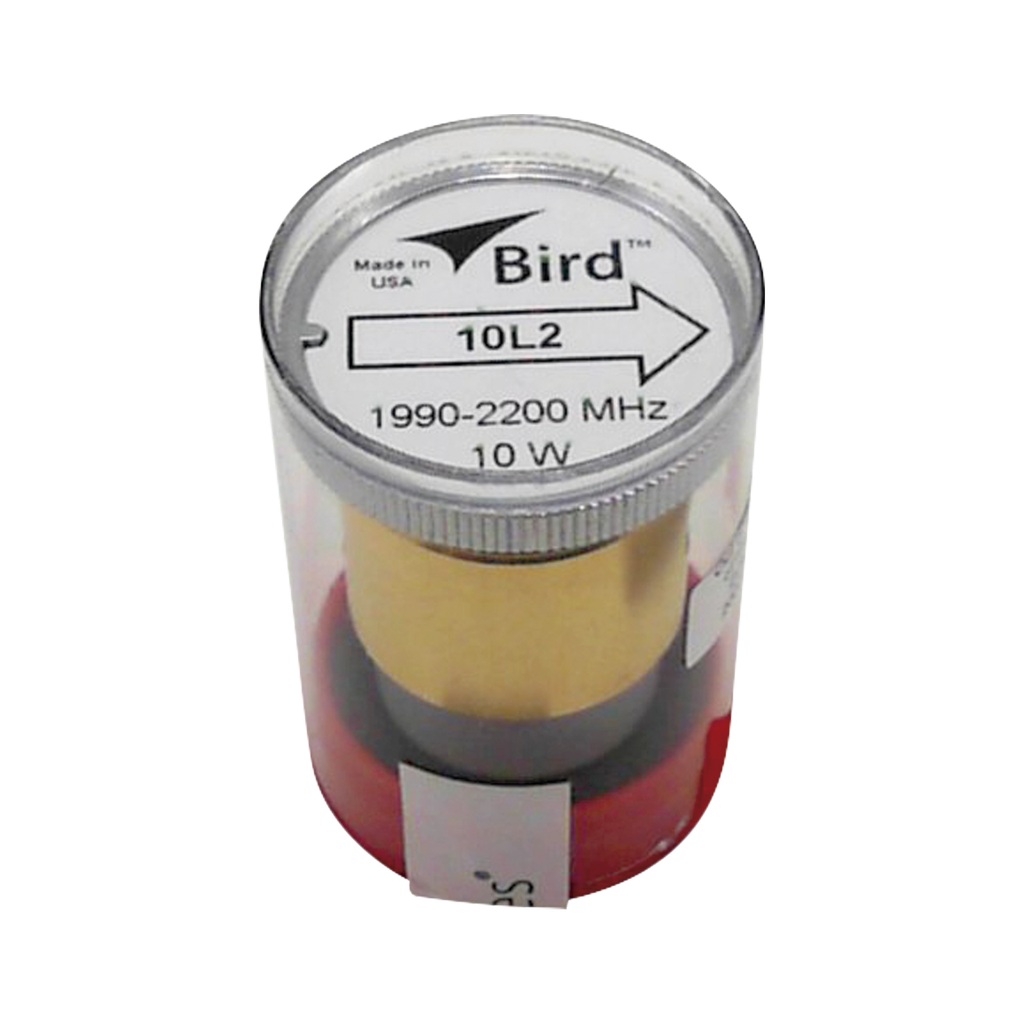 Elemento de 10 Watt en linea 7/8 para Wattmetro BIRD 43 en Rango de Frecuencia de 1990-2200 MHz.