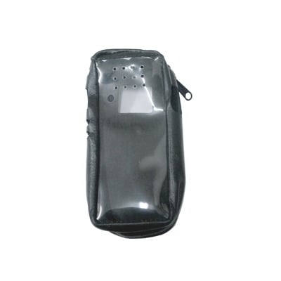 [FSMIC-F3161] Funda Reforzada de Piel, Lazo para Cinto, Ventana Plástica y Cierre Lateral / IC-F3161DS, IC-F4161DS.