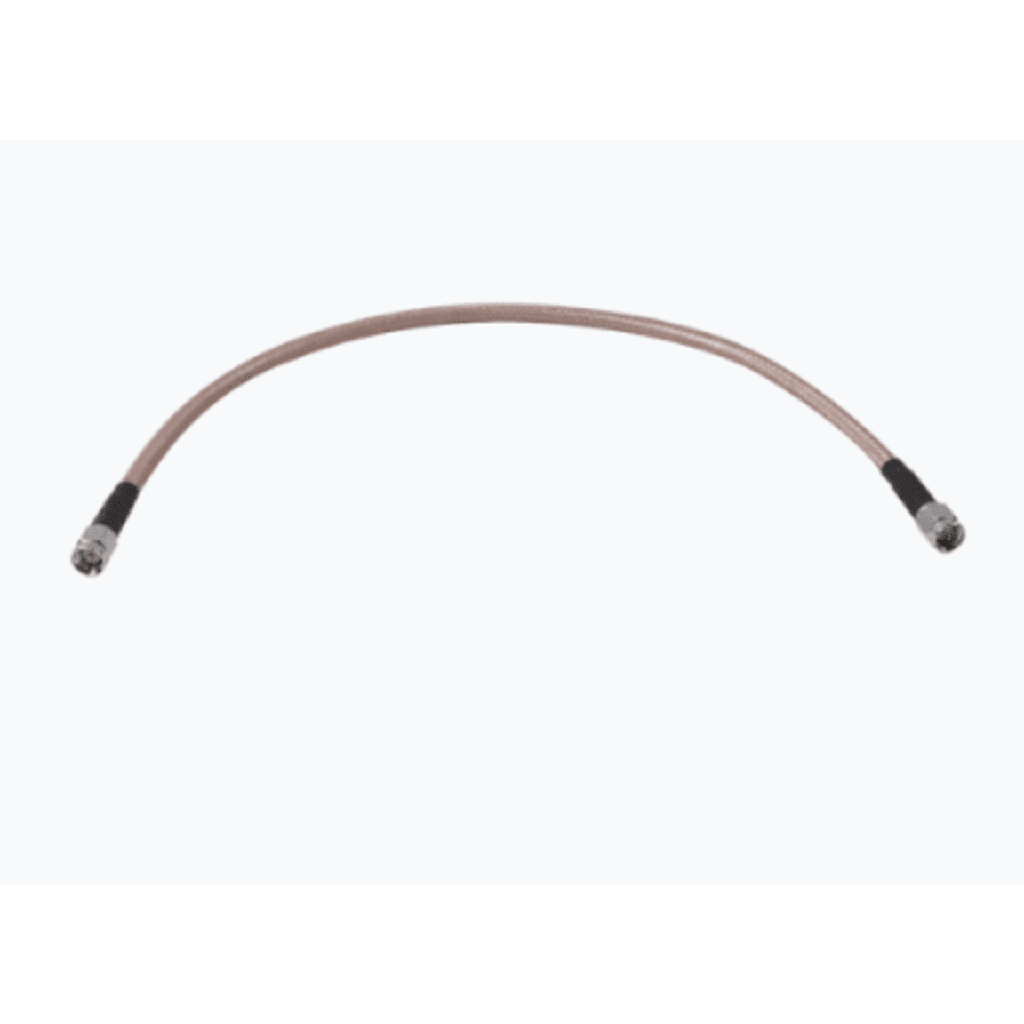 Jumper con cable RG-142 de 60 cm, con conectores SMA Macho a SMA Macho.