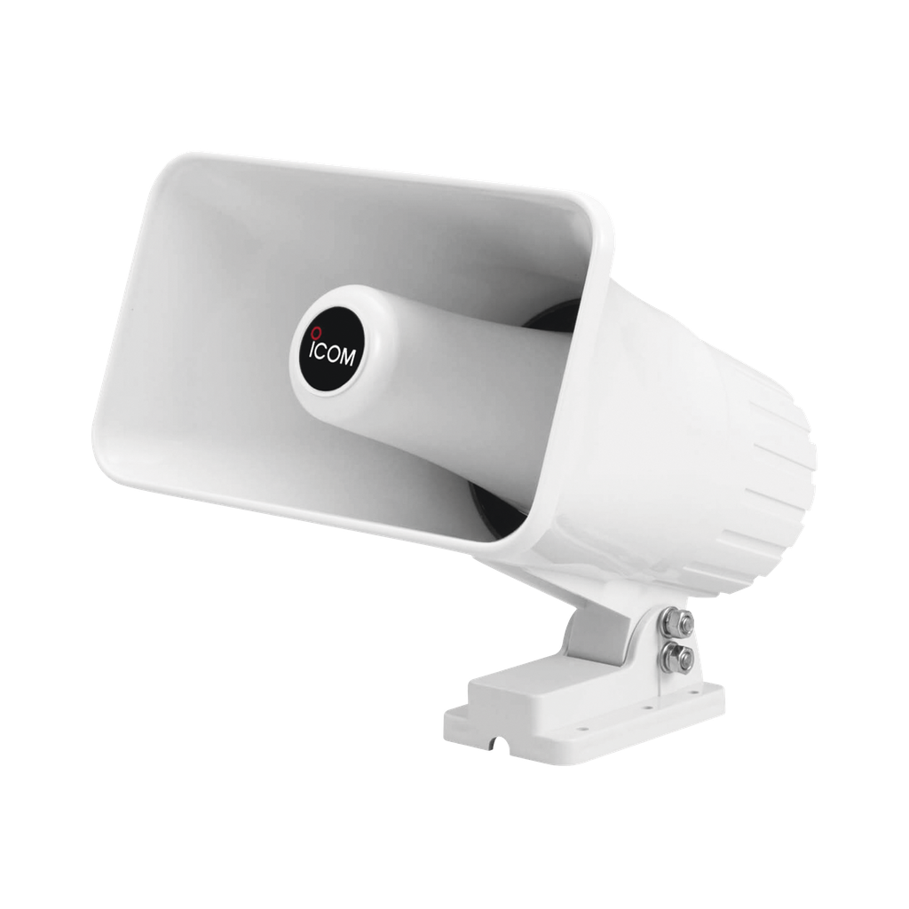 Megáfono Bocina Externa / Compatible con IC-M605 IC-M220 IC-M506 IC-M330/G / Amplificación de Audio Exterior / Instalación Marina Profesional