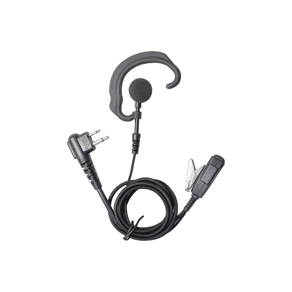 [SPM-303-E-BF] Micrófono Audífono de Solapa Estilo Gancho / CABLE FIBRA TRENZADA KEVLAR ULTRA RESISTENTE Pararadios GP300/SP50/P1225/PRO3150/EP450/EP350/MAG ONE/RDU2020/XV2600 y TC-500/518/600/610/620/700/1600/700EX