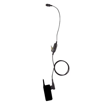 [E1-1W2MG131] Micrófono de 1 cable serie LOC para Motorola EP350/450/450S, MAGONE, MOTOTRBO: DEP450,XPR3000,CP200D. Hytera TC500/600