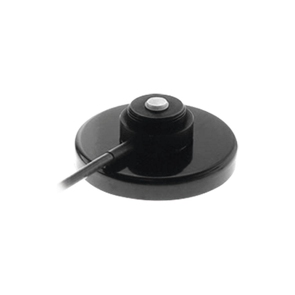 Montaje magnetico con cable y conector mini UHF macho