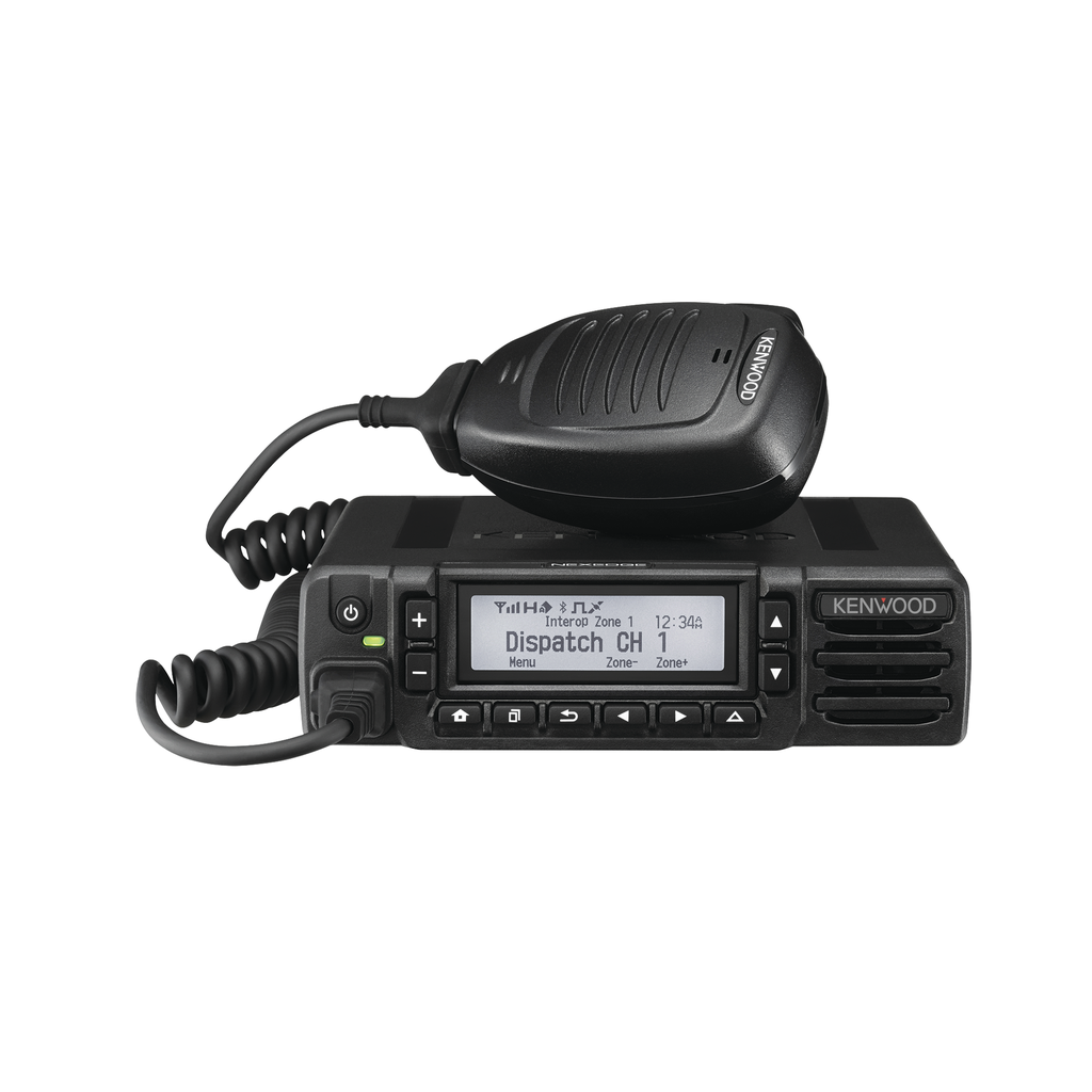 [NX-3820-HGK] Radio móvil UHF 450-520 MHz, Digital NXDN-DMR-Análogo, 512 Canales, 45 W, GPS, Bluetooth, Cancelación de ruido. Incluye accesorios