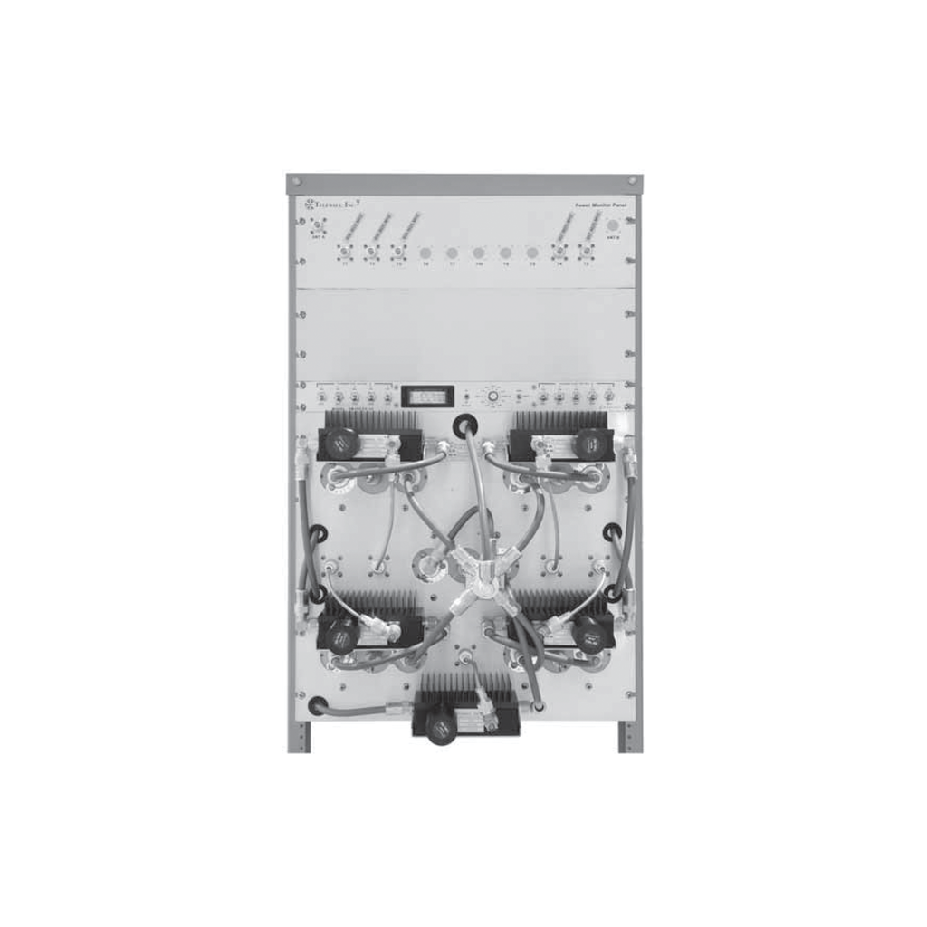 [M107-860-4TRM] Se Sustituye por la Serie M108-860. Combinador en Rack 19 in, 851-869 MHz, 4 Canales, 250 kHz de Separación Tx-Tx, N Hembra.