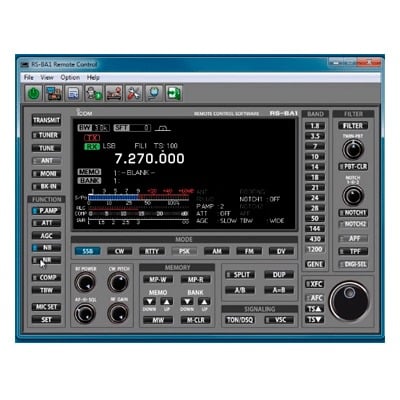 [RS-BA1] Software de administración para radios HF