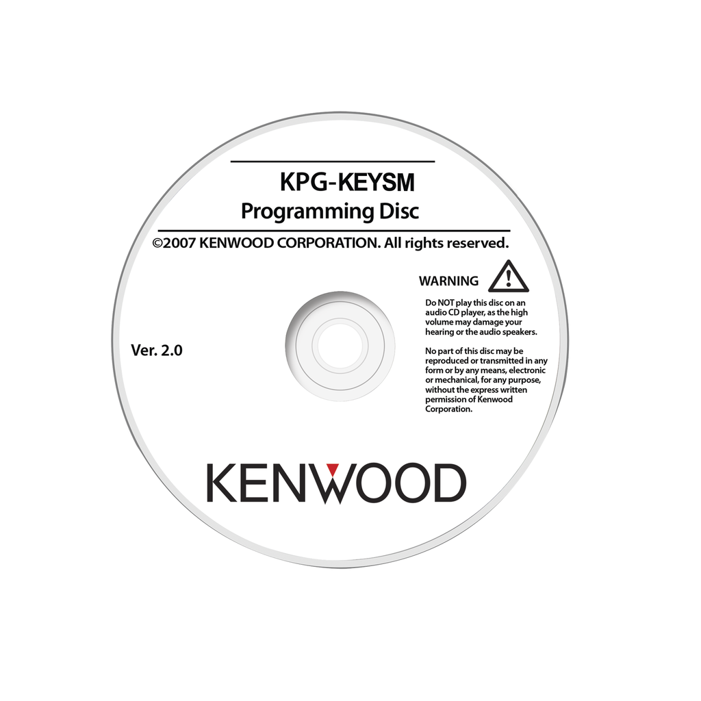 [KPG-KEYSM] Software y llave de programación para sistemas troncales Kenwood