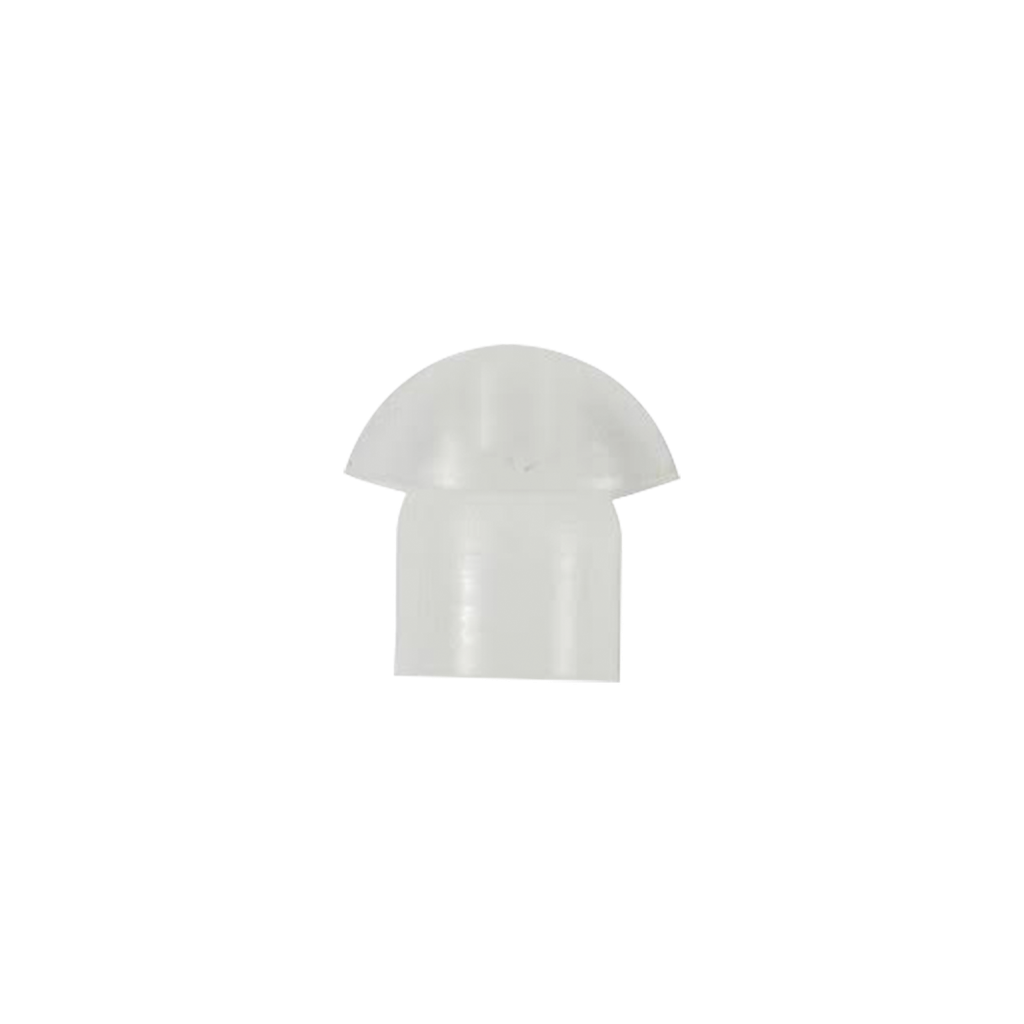 [P-BUD-CLEAR] TAPON D/PLASTICO TRANSP.P/MICROFONO (100 PZAS)