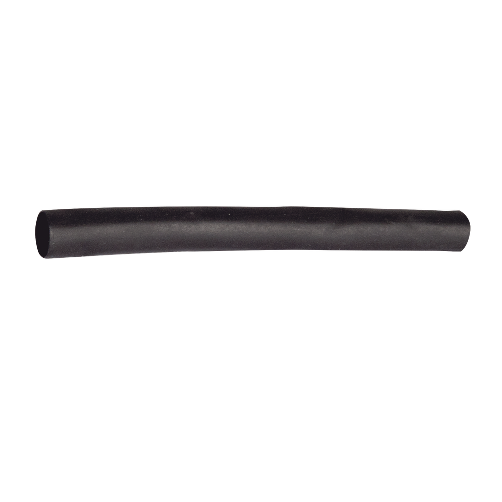 [5174-138-BK] Tubo Termoencogible (Termofit) Negro de 1.2 m, 3/8 de Diámetro, Reduce de 2:1, Poliolefina.