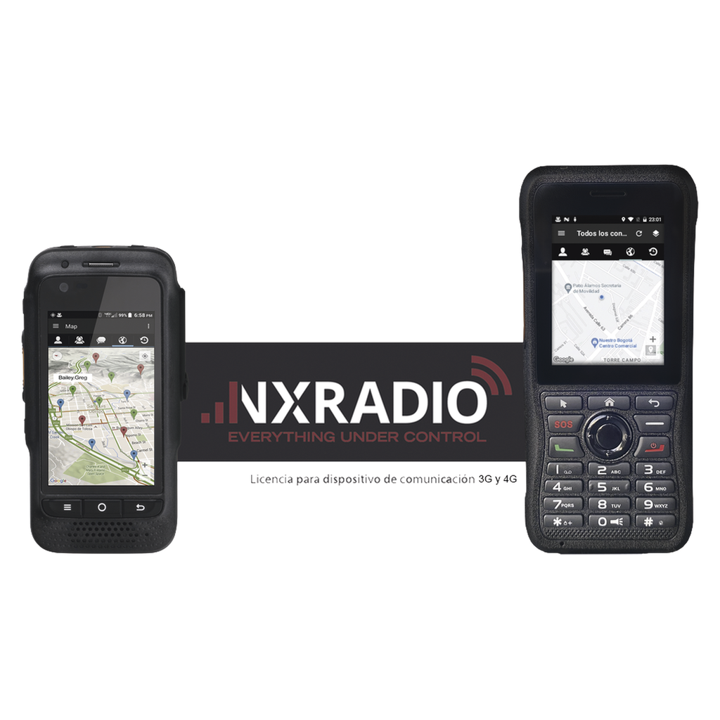 12 meses de Servicio Poc NXRadio para Terminales de Radio Android