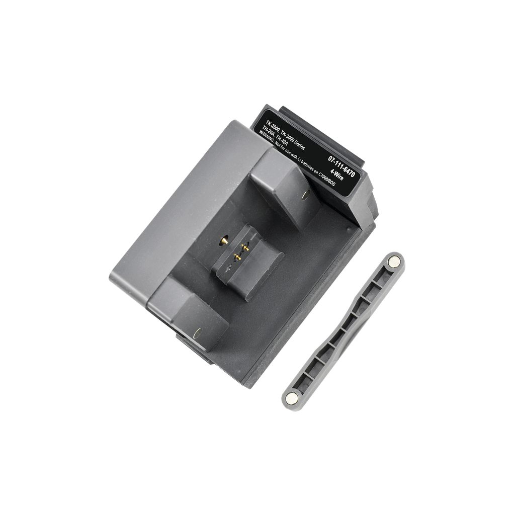 [07-111-6470] Adaptador de Batería para Analizador C7X00-C Series para Batería KNB65L, Radios KENWOOD TK2000/3000