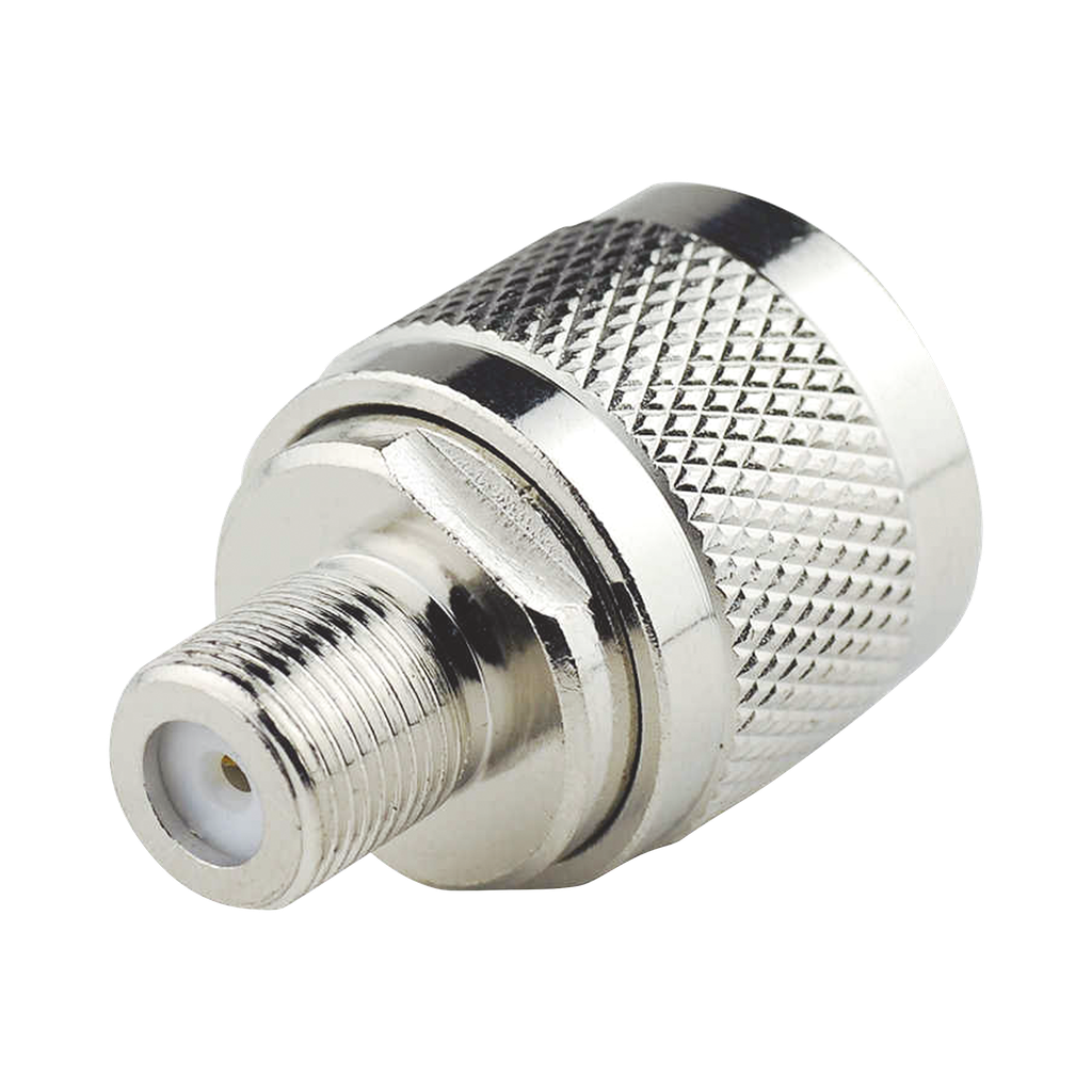 [TT-CON-540] Adaptador N Macho a F Hembra , Niquel/ Oro/ Teflón,