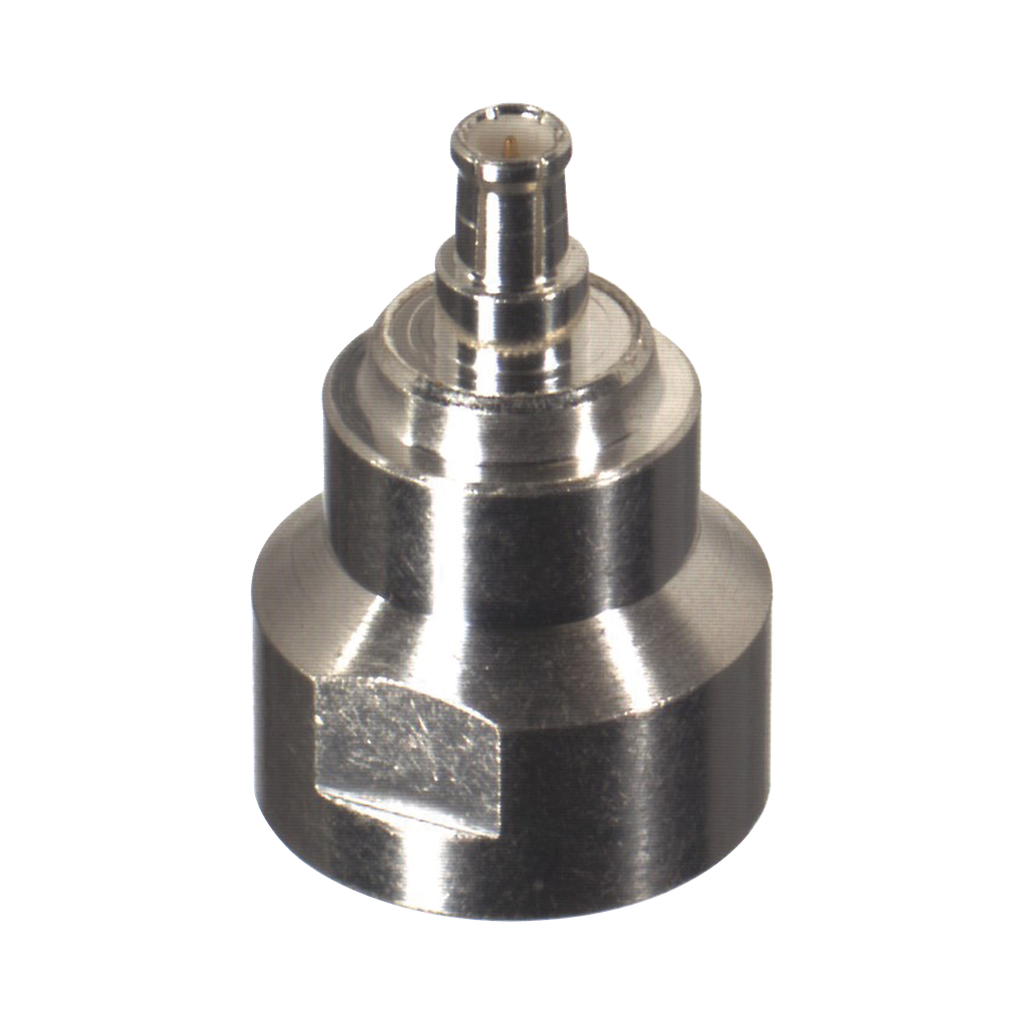 [PT-4000-115] Adaptador UNIDAPT Hembra a MCX Macho. Plata/ Oro/ Teflón.