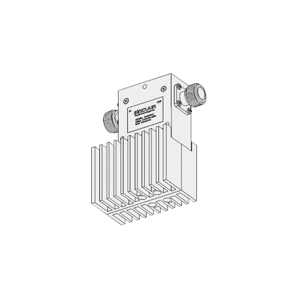 [I3113W-2] Aislador de Etapa Sencilla, 380-415 MHz, Banda Ancha de 35 MHz, Carga de 60 Watt, 125 Watt, N Hembras.
