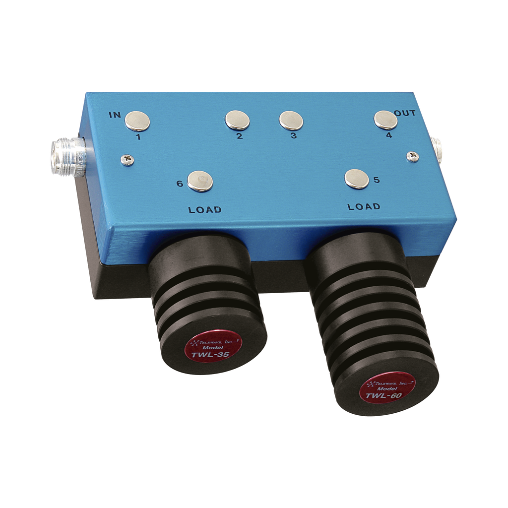 [T-1560-60] Aislador Doble para 118-174 MHz, 70 dB de Aislamiento, Ajustable en ± 4 MHz, 100 Watt, N Hembras.