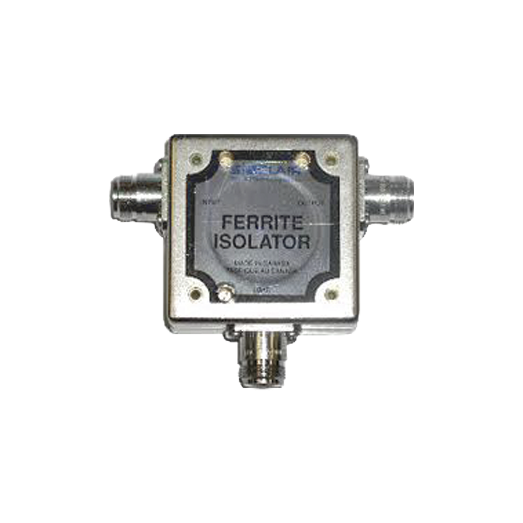 Aislador Sencillo, 132-174 MHz,  5 MHz, Carga de 30 Watt, N Hembra, 125 Watt.