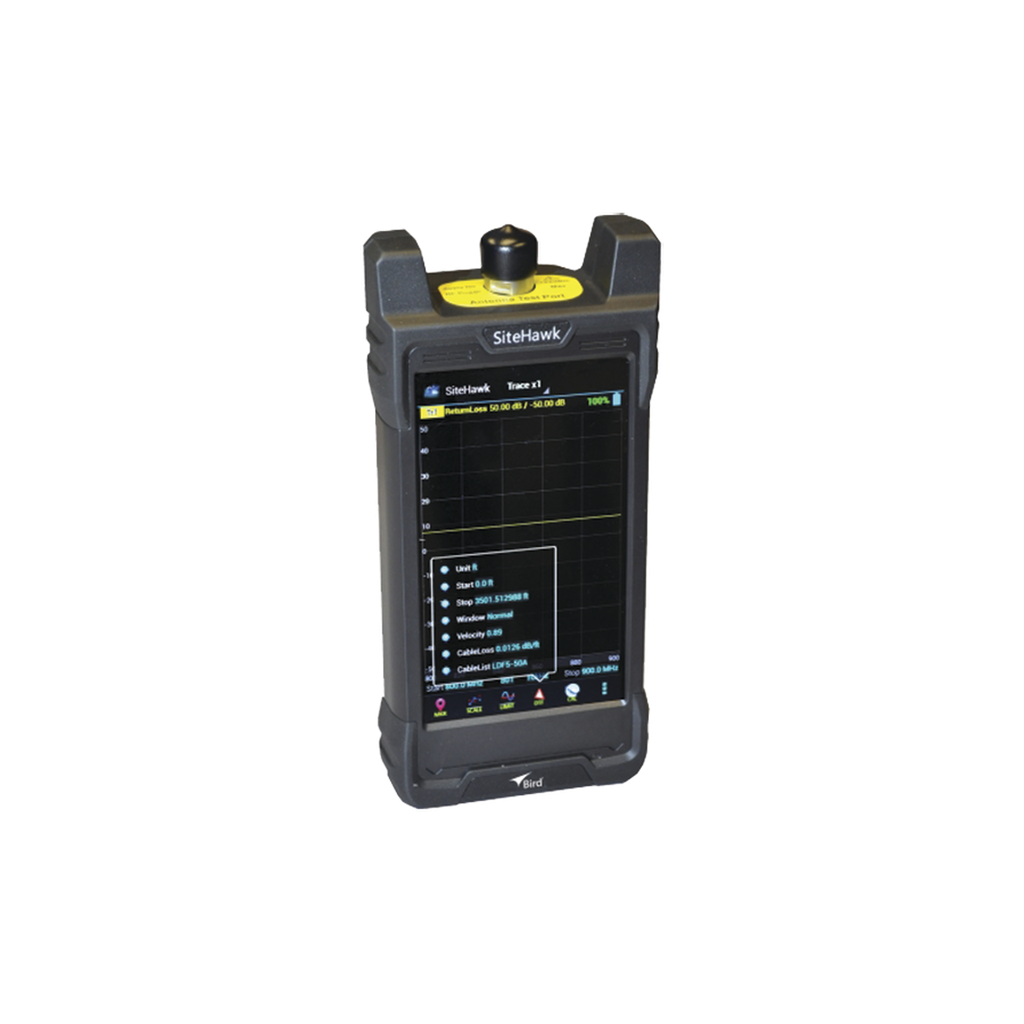 [SK-4500-TC] Analizador de Sitio Portátil SITEHAWK para Antenas y Falla en Cable, 1 MHz a 4.5 GHz, N Hembra.