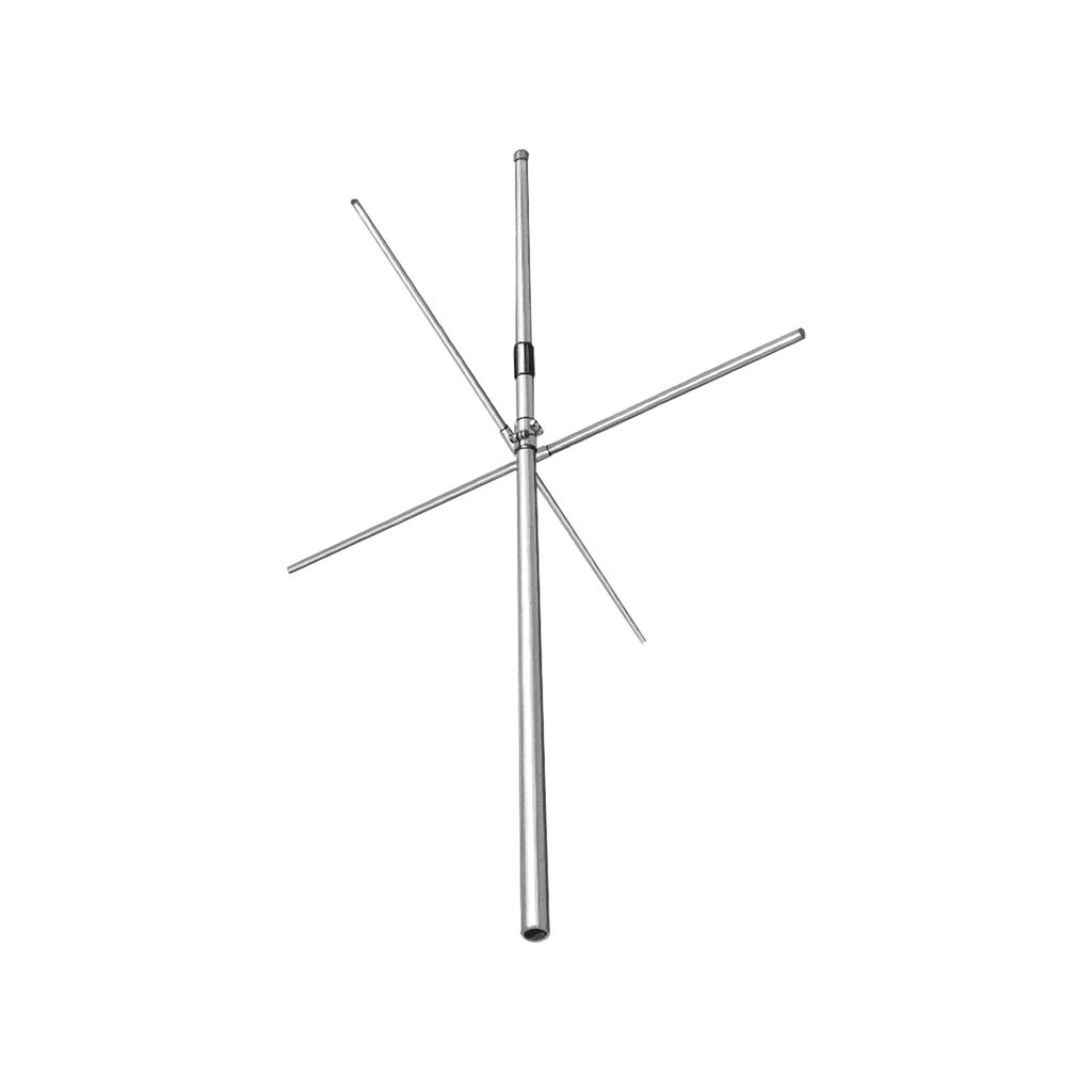 [SG217-SF1SNM] Antena Omni en Banda Aérea con Plano de Tierra, 118-138 MHz, 2.5 dBd, Ajustable el Ancho de Banda desde 1.6-2.1 %, 250 Watt, N Macho.