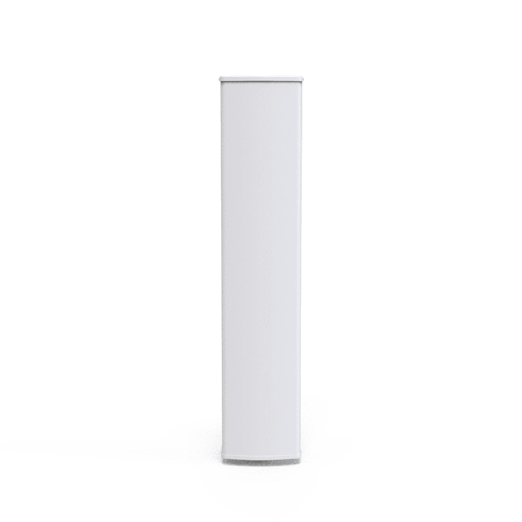 Antena Sectorial para Exterior / Frecuencia 1710-2190 MHz / Ganancia 18 dBi / Ancho de Banda 480 MHz / VSWR ?1.5 / Potencia Máxima 200W / IP65 / Montaje en Tubo