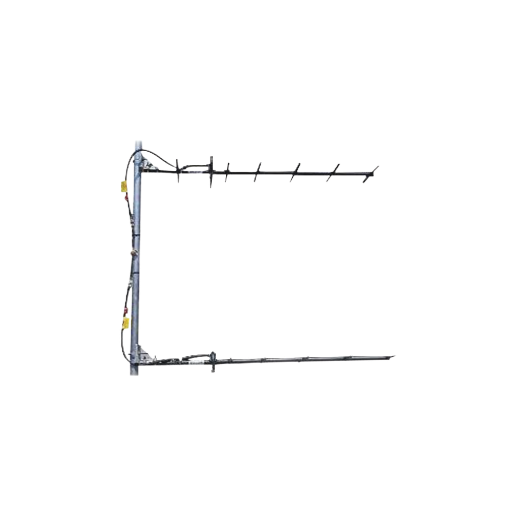 Antena Yagi Doble Direccional de 7 elementos, 403-430 MHz, 12.5 dB, 27 MHz, 250 Watt, N Hembra.