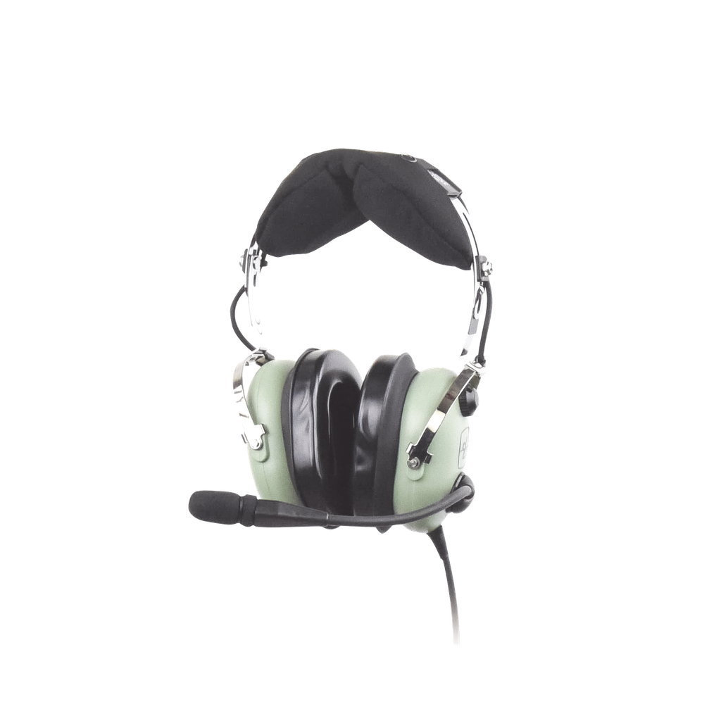 [H10-13H] Auriculares con atenuación de ruido pasivo para radios aéreos en helicópteros