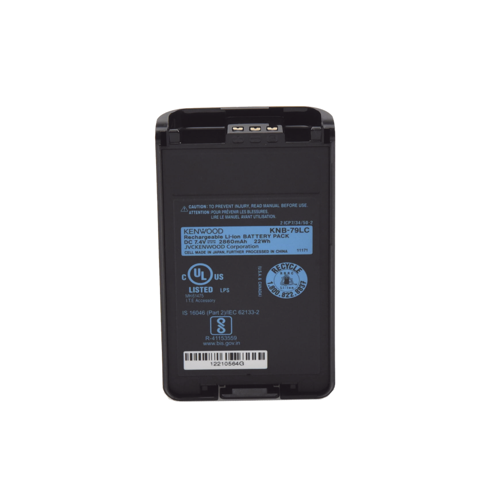 [KNB-79LCM] Batería de Li-Ion 2,860 mAh Intrínsecamente segura para portátiles NX-3000