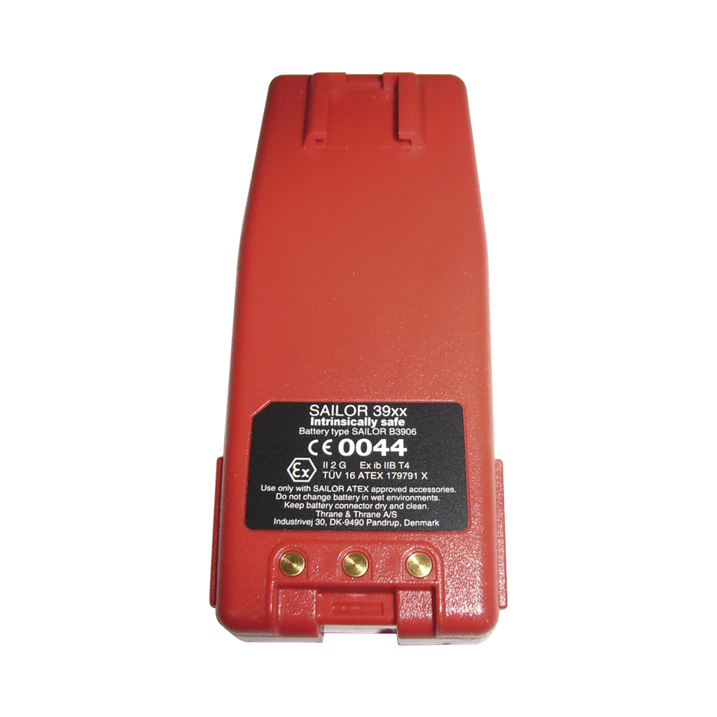 Batería Recargable Lithium-Ion SAILOR B3906 / 1650 mAh / 7.4 VDC / Para Radio UHF SP3965 / Compatible con Cargadores CH3505, CH3507, CH3508