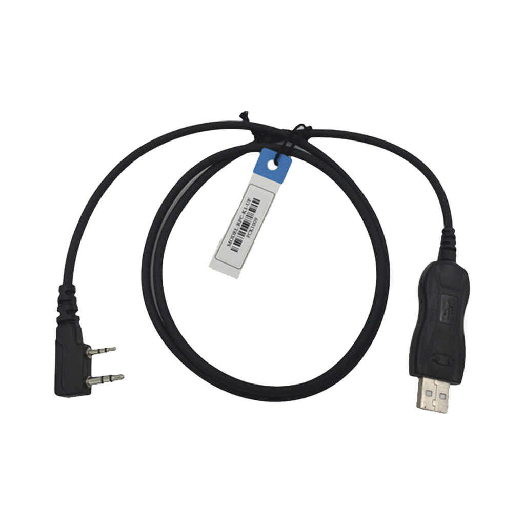 Cable de programación USB para radios portátiles de 2 pines KENWOOD y TXPRO