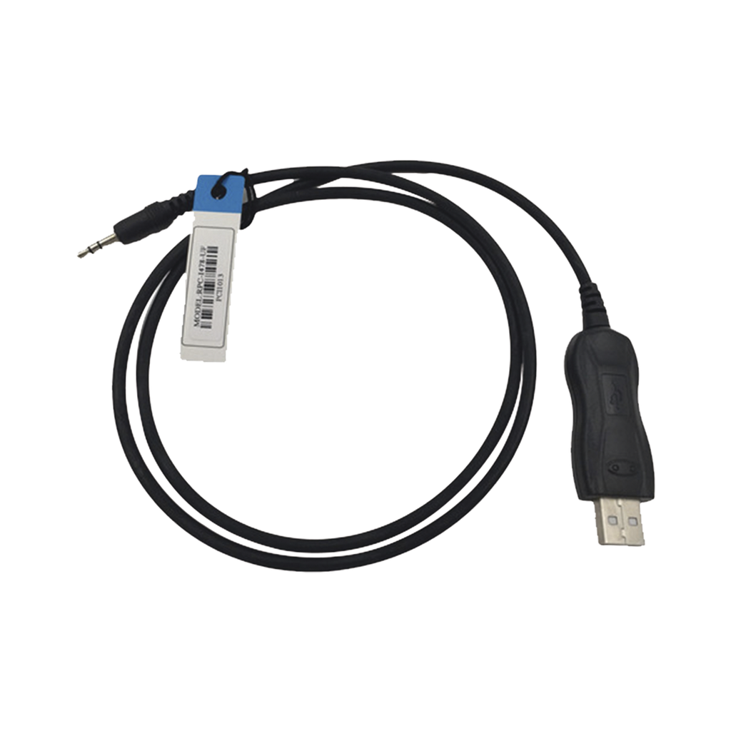 Cable programador para distintos radios portátiles ICOM con conector de 3.5 mm