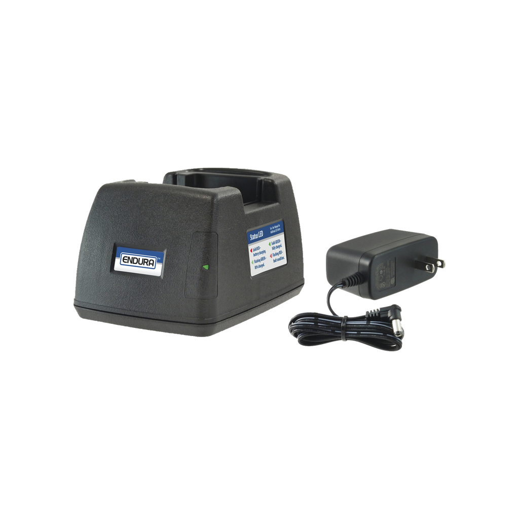 [PP-PD-502] Cargador rápido de escritorio para radios HYTERA PD412, PD506, PD602G, PD702G, PD782G,PD792EX, PD982, PT580H / HARRIS HDP100, HDP150.