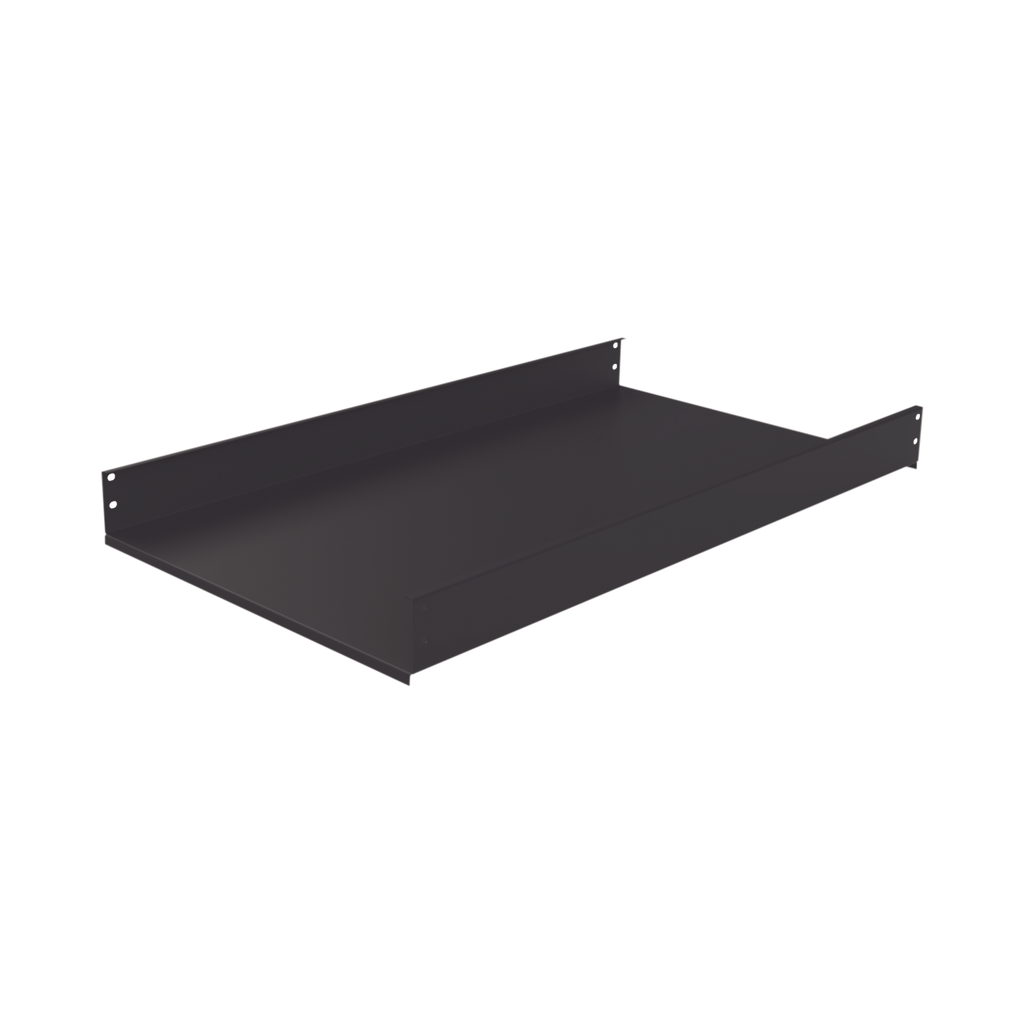 [LP-RT90-2U] Charola Fija de Sujeción Lateral, 90 cm de Profundidad, 2U. Compatible con LP-60120-XX-UR2