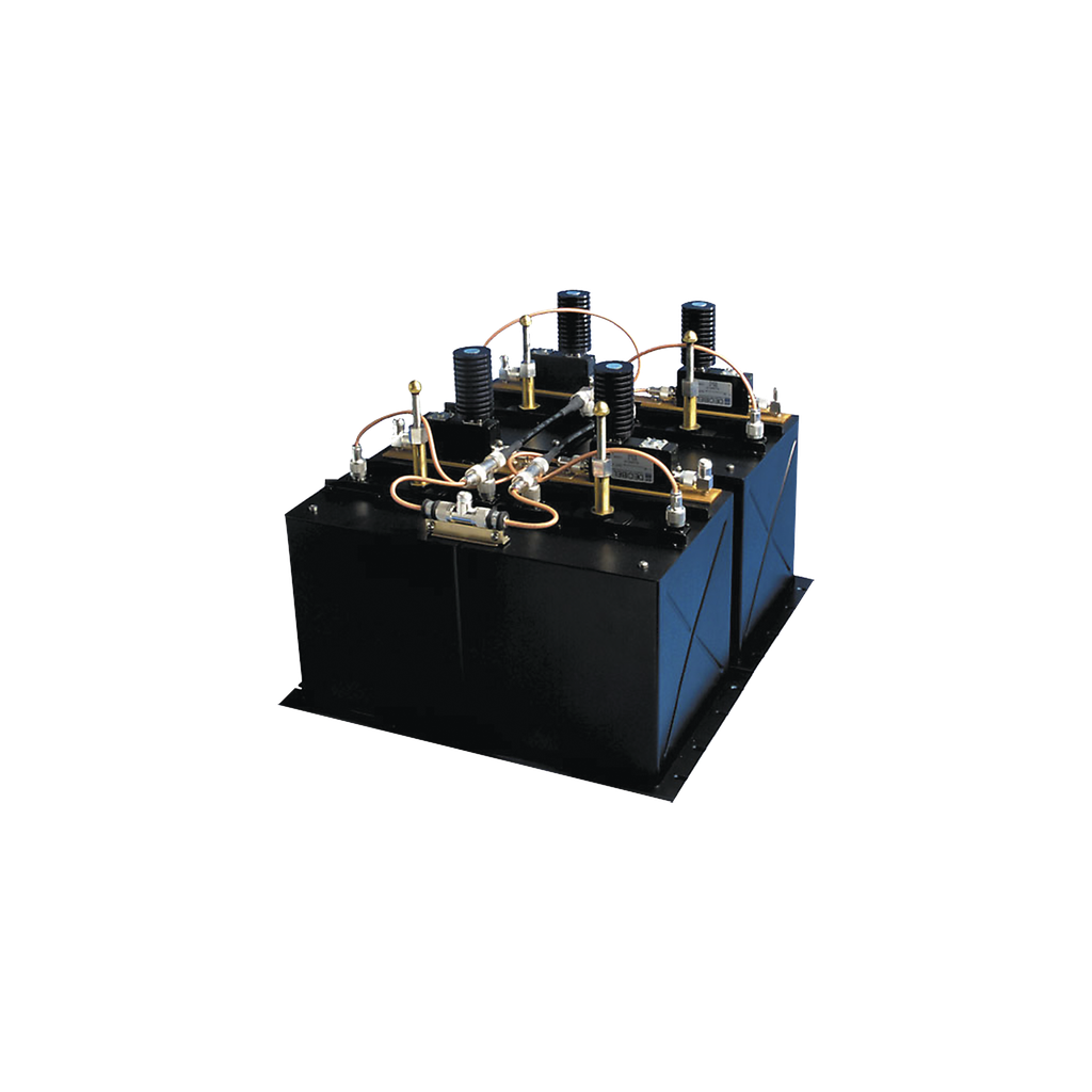 Combinador dB SPECTRA, en Panel /Rack 19, 380-400 MHz,6 Canales, 100 kHz de Sep. N Hembras.