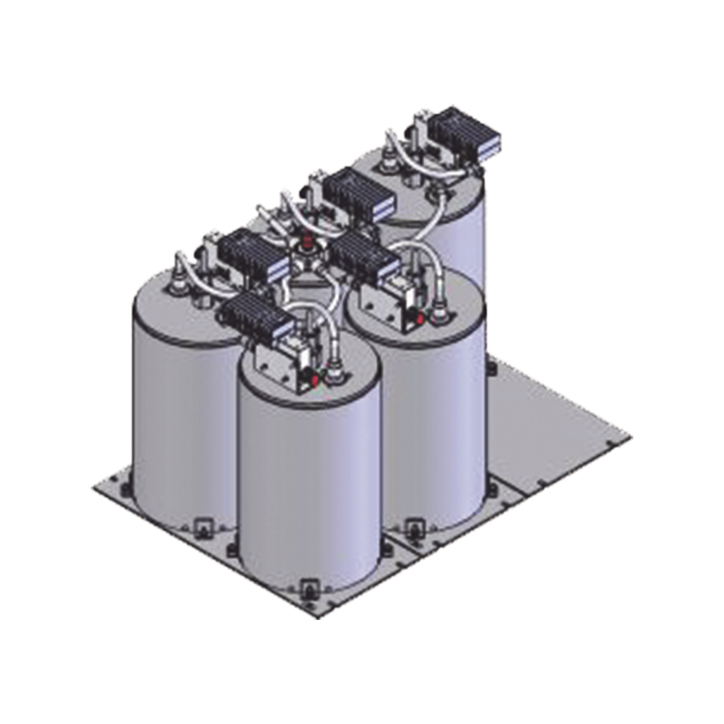 Combinador SINCLAIR, 5 Canales, 430-470 MHz, Montaje en Rack 19, 100 kHz, 125 Watt, N Hembras.