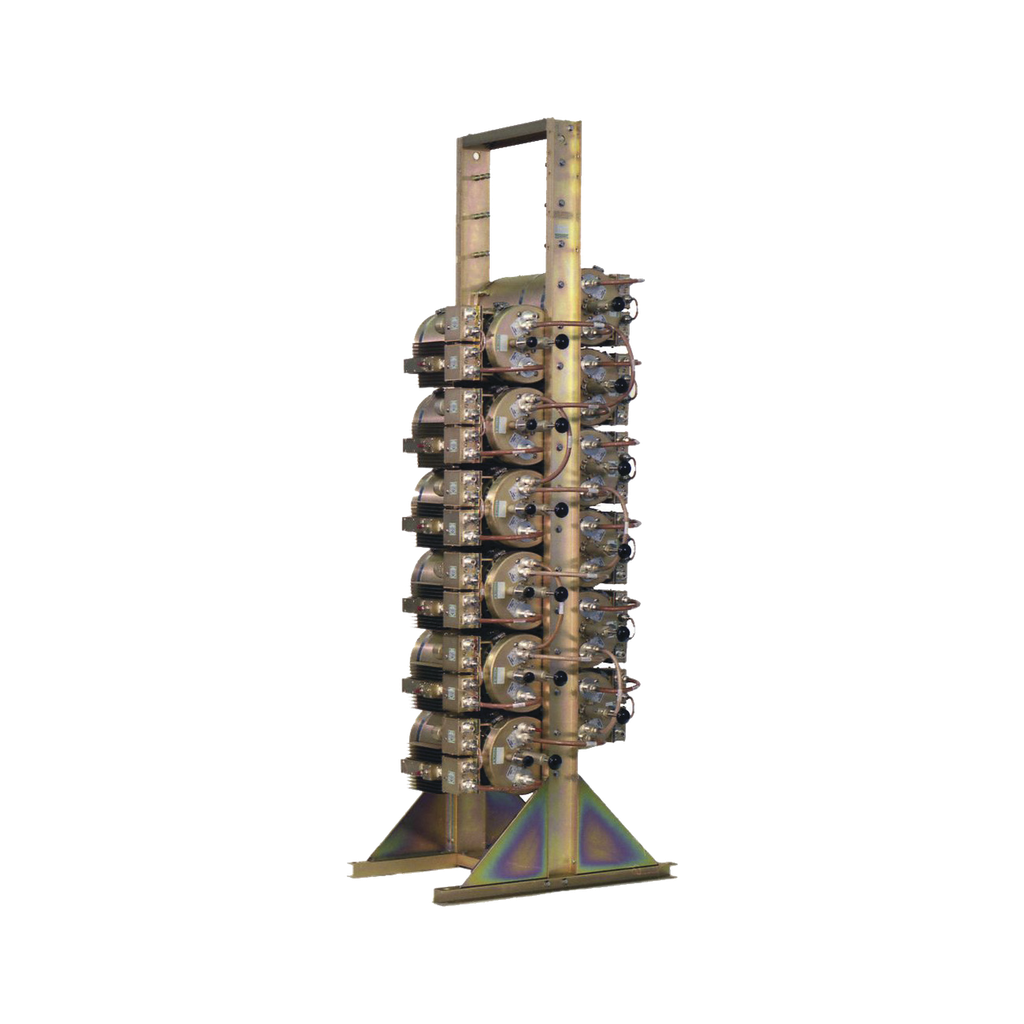 Combinador TX/RX, 4 canales, 406-512 MHz, 150 Watt, 125 KHz Tx-Tx, Cav.10 Diam. Peg Rack, N Hembras