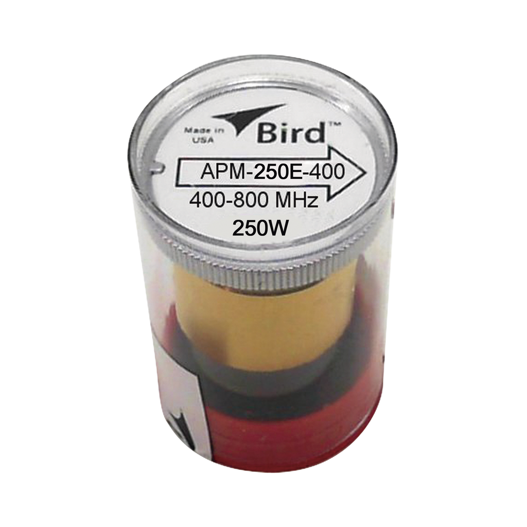 [APM-250E-400] Elemento para Wattmetro BIRD APM-16, 400-800 MHz, 250Watt.