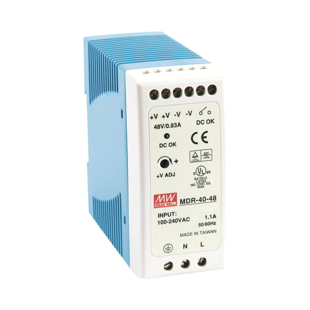 Fuente de poder Industrial Riel Din 48Vcc, 40W