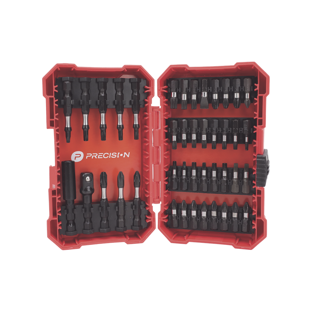 [PST-C010-01] Juego de 42 Puntas para Taladro + Estuche (Entrada Hex. 1/4)
