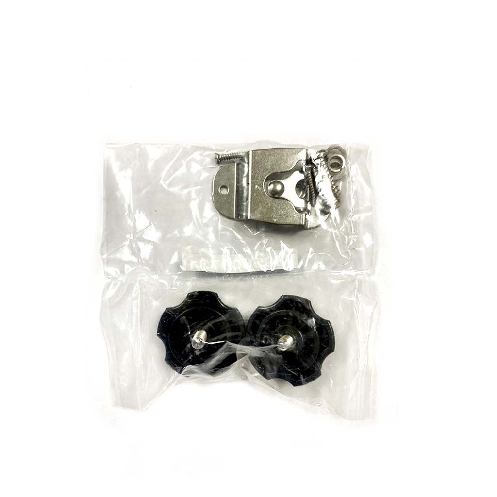 Juego de Partes para Instalación de Radio Móvil Marino / Compatible con IC-M200 IC-M220 IC-M330 / Bracket con Perrillas en Color Negro / Montaje Profesional