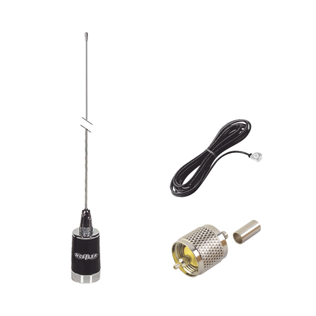 [KIT-LMG150] kit de antena móvil de 3dB de Ganancia  en VHF 148-174 MHZ, Incluye LMG150 + CHMB + RFU505