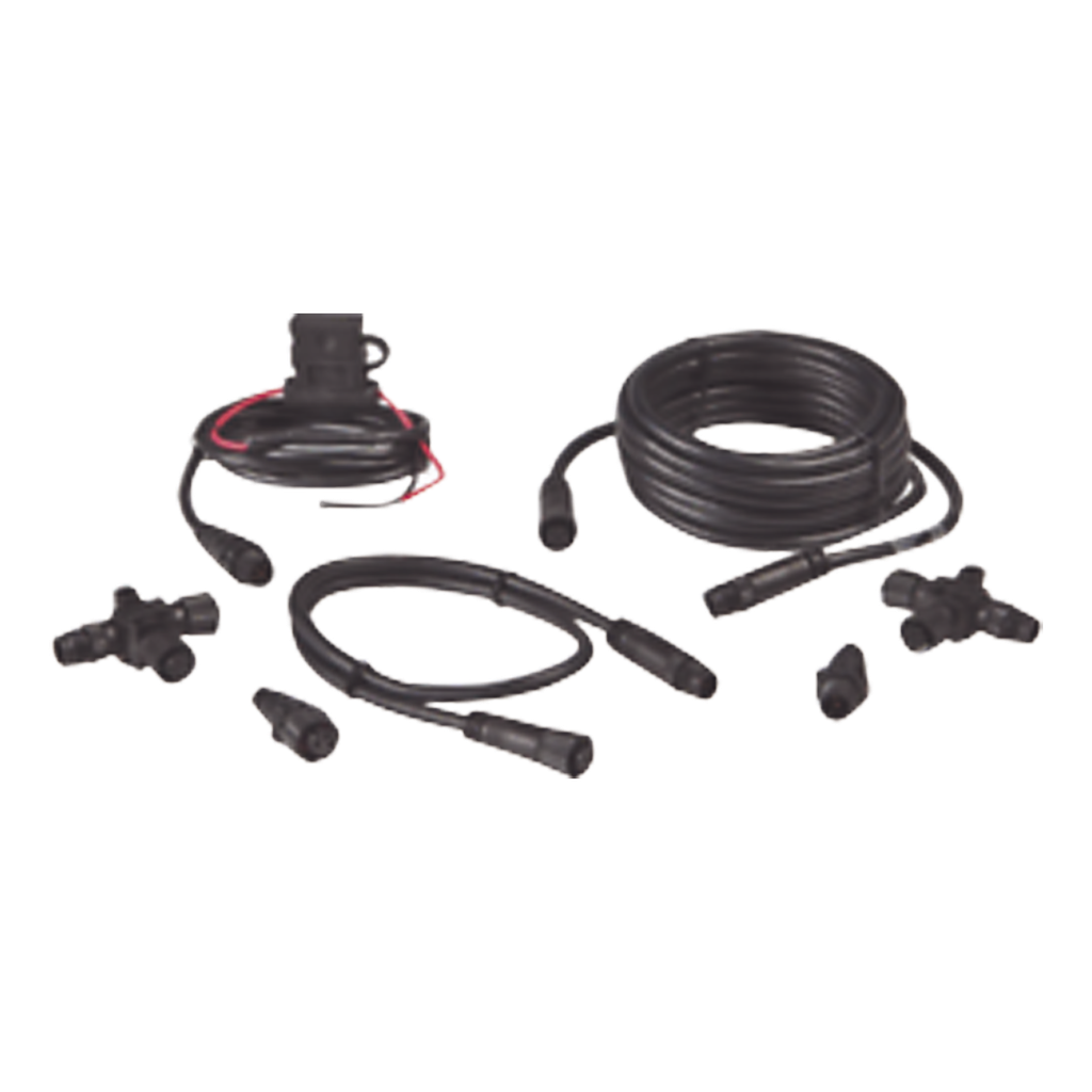 [000-0124-69] Kit de Conexión NMEA 2000® / Incluye Cables de Extensión 0.61 m y 4.55 m / 2 Conectores T / 2 Terminadores de Red / Cable de Alimentación 0.6 m