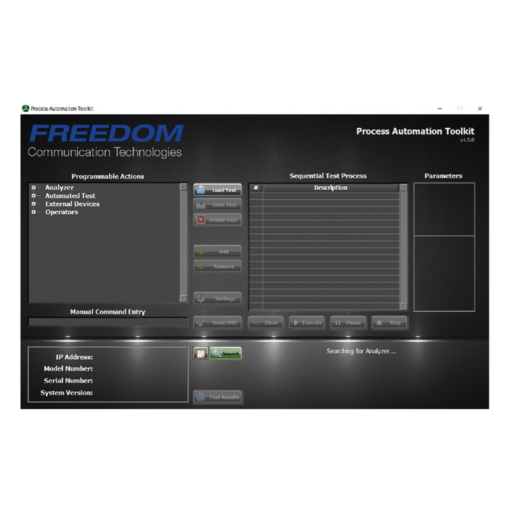 [R8-PAT] Kit de Herramientas en Software para Automatización de Procesos en Analizadores FREEDOM.