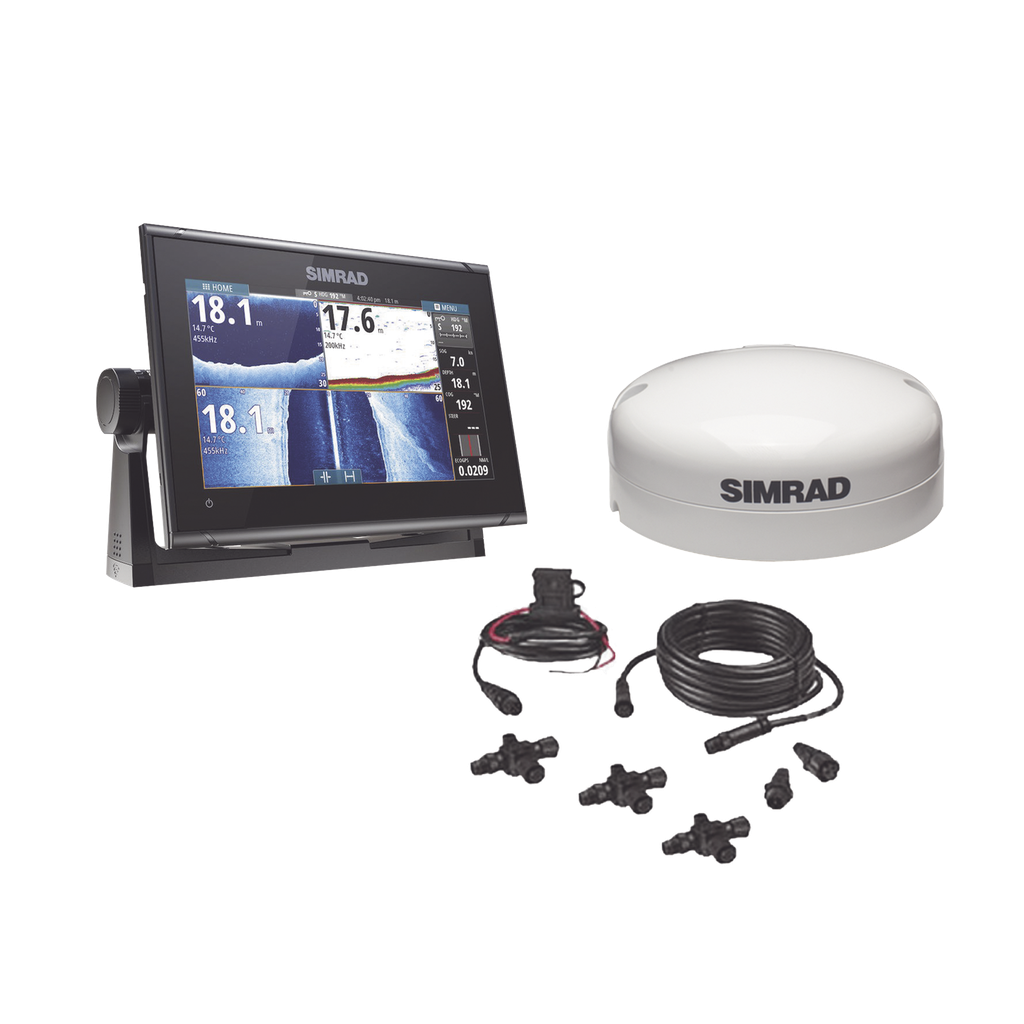 [GO9-GPSKIT] Kit de pantalla multifuncional GO9 con kit NMEA2000 y antena GS25