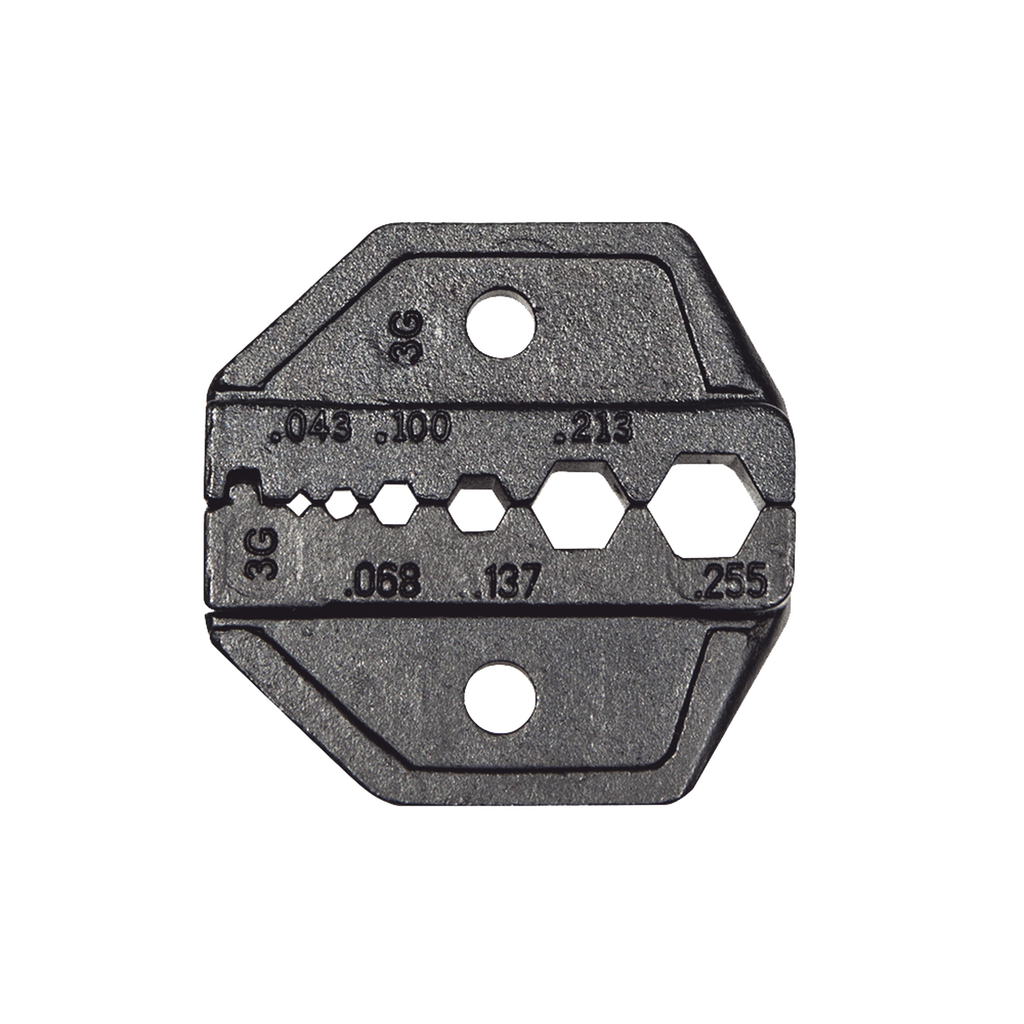 Matriz Ponchadora para RG58, RG59, RG62 y  RG174. Compatible con Pinza Ponchadora VDV200-010