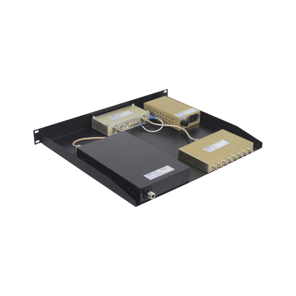 [25108-1/1RU] Multiacoplador y Preselector EMR, 440-512 MHz, 8 Canales, 3-10 MHz, 1 UR / Rack 19 in, N/BNC Hembras.