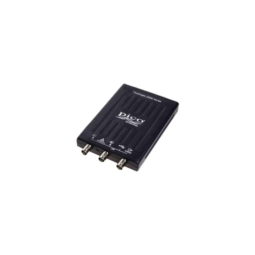 [2205A] Osciloscopio para PC con Generador de Forma de Onda Arbitraria, 2 Canales, 25 MHz.