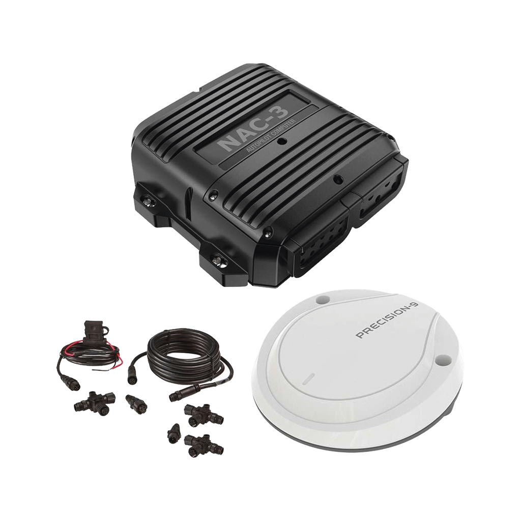 Pack Núcleo Autopiloto Continuum NAC-3 para Embarcaciones / Compatible con Motores Fuera de Borda y Esterndrive / Para Embarcaciones Mayores de 10 Metros / Incluye Compás Precision-9 / Tecnología Virtual Rudder Feedback / Conexi&oacut