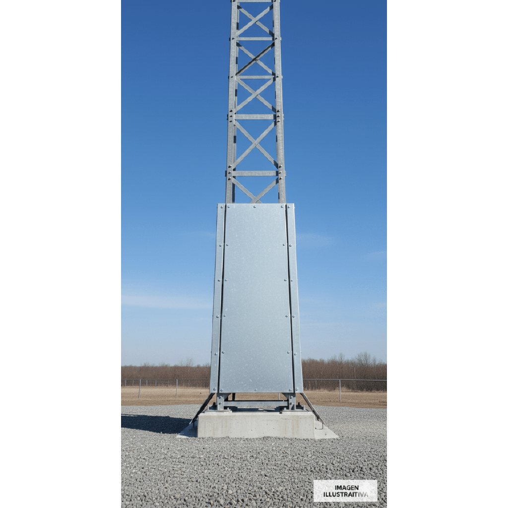 Panel Anti-Escalada para seccion 12 / Instalación Estructural / Diseño de Seguridad para Prevención de Acceso No Autorizado