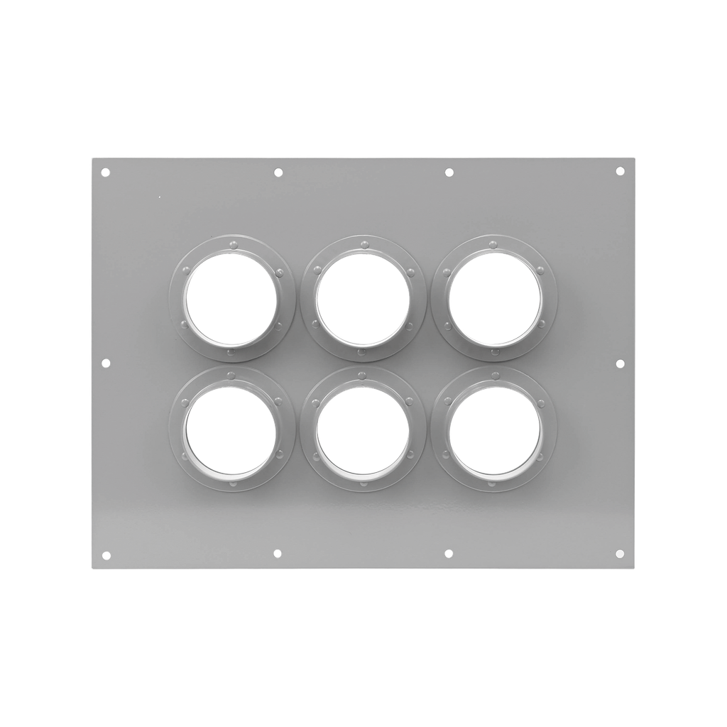 Placa Pasamuro Con Capacidad de 6 Botas de 4
