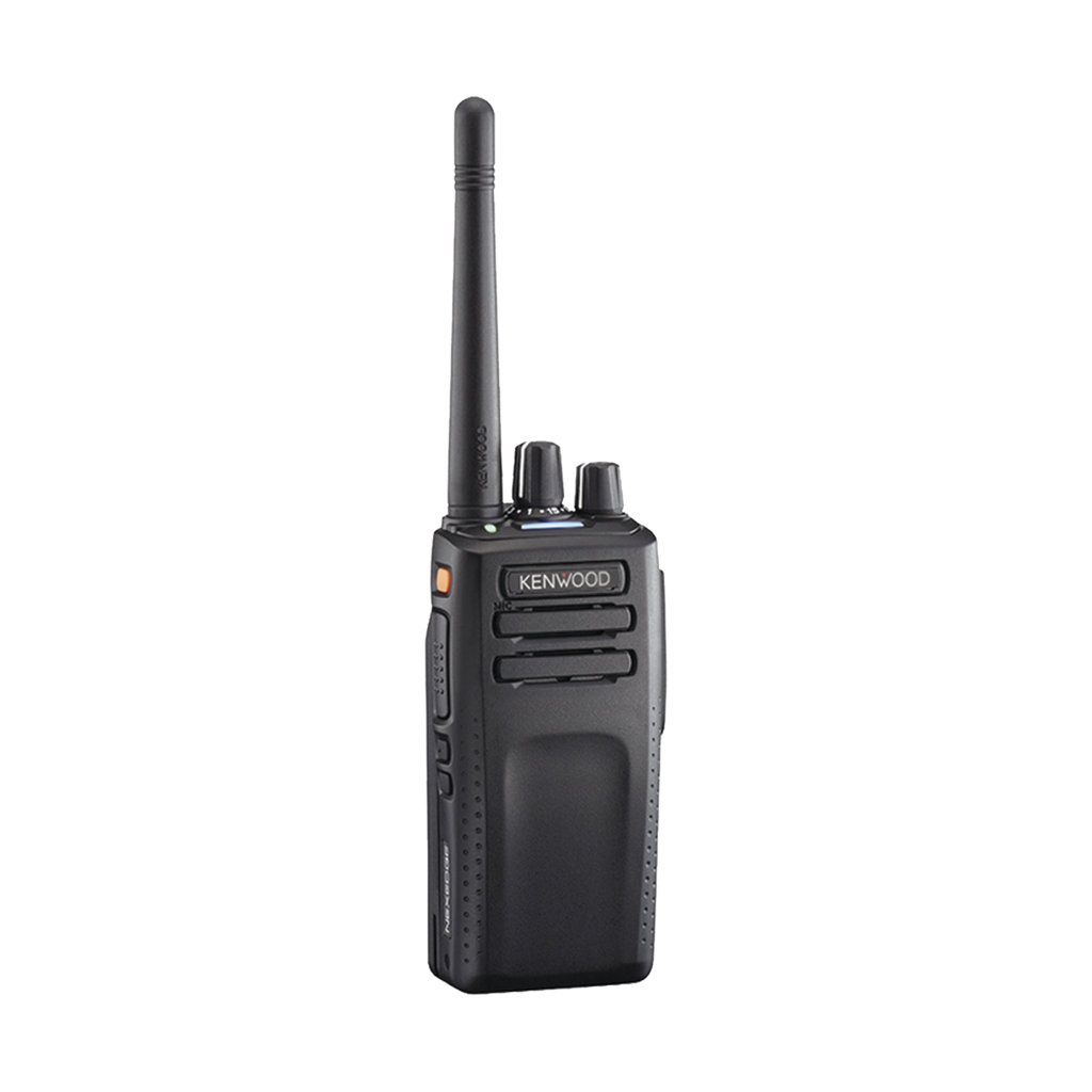 [NX-3300-K] Radio portátil UHF 400-520 MHz, 64 Canales, Digital NXDN-DMR-Análogo, GPS, Bluetooth, IP67, 14 Pines, Incluye Batería-Antena-Cargador-Clip.