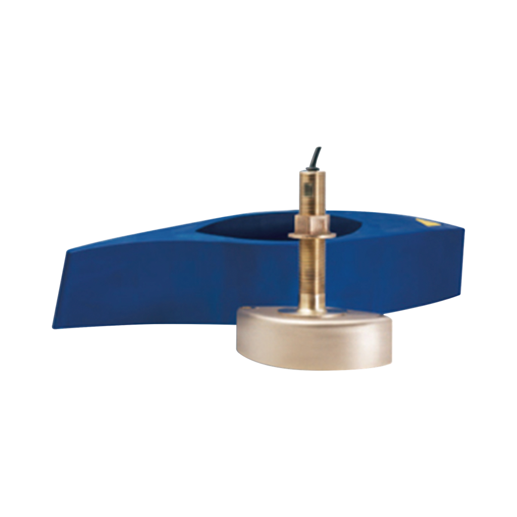 [000-13964-001] Sensor de Profundidad y Temperatura B258 / 1 kW RMS / Frecuencias Duales 50-200 kHz / Rango de Profundidad 500 m / Bronce / Instalación Thru-Hull / Compatible con Ecosonda BSM-1